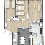 Zollikof Aparts - Sauna & Studioapartments アパートホテル ライプツィヒ