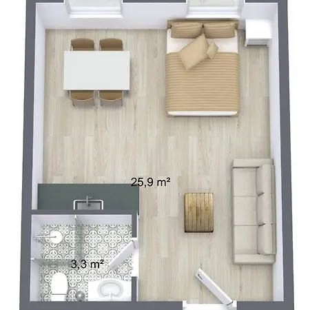 Apartmanhotel Zollikof Aparts - Sauna & Studioapartments Lipcse