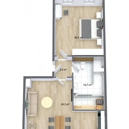 Apart-hotel Zollikof Aparts - Sauna & Studioapartments 3*