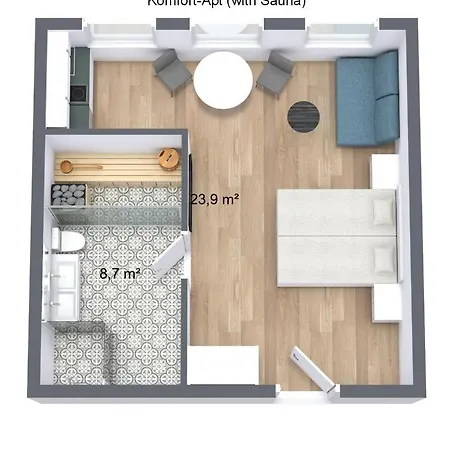 Apartahotel Zollikof Aparts - Sauna & Studioapartments