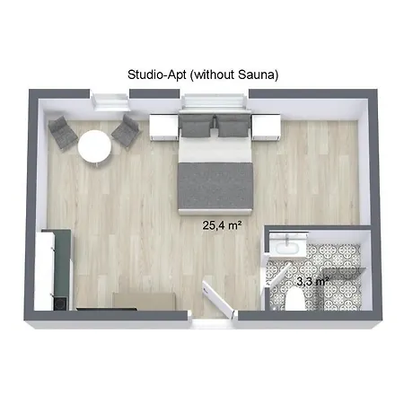 Zollikof Aparts - Sauna & Studioapartments Lipsk