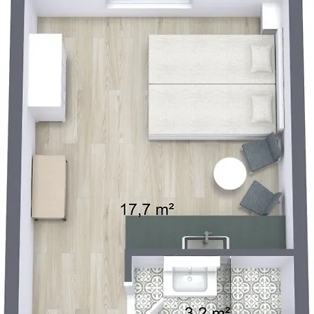 Apart Otel Zollikof Aparts - Sauna & Studioapartments 3*