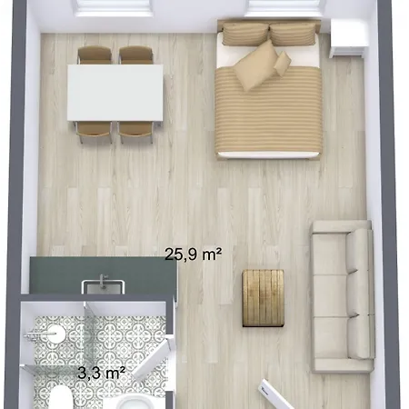 Zollikof Aparts - Sauna & Studioapartments Apart Otel