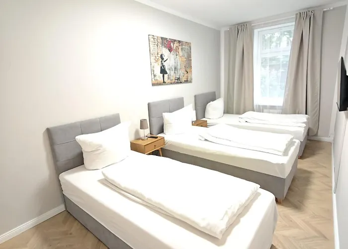 Zollikof Aparts - Sauna & Studioapartments Hotel apartamentowy Lipsk