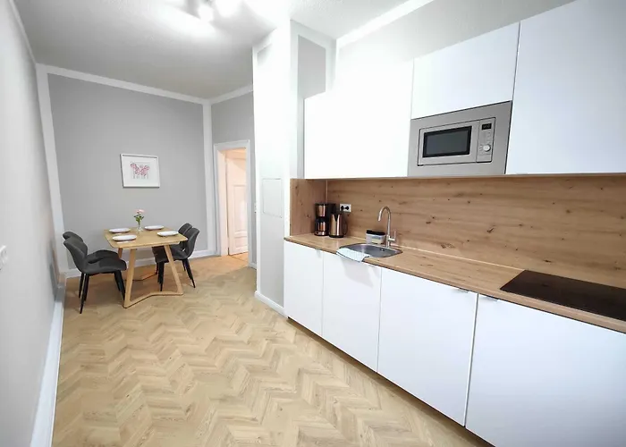 Zollikof Aparts - Sauna & Studioapartments Hotel apartamentowy Lipsk